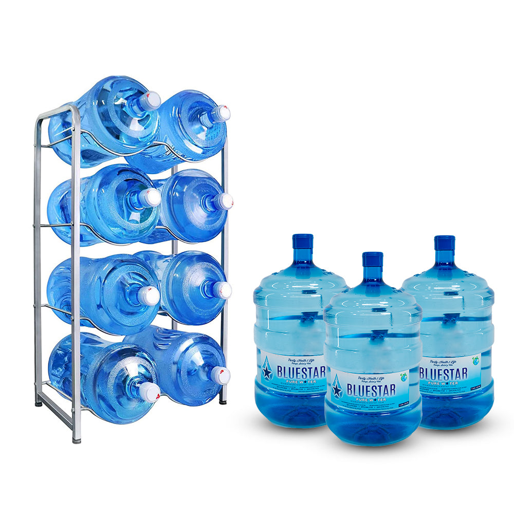 Stand Water Of Gallons (4 Bottles)